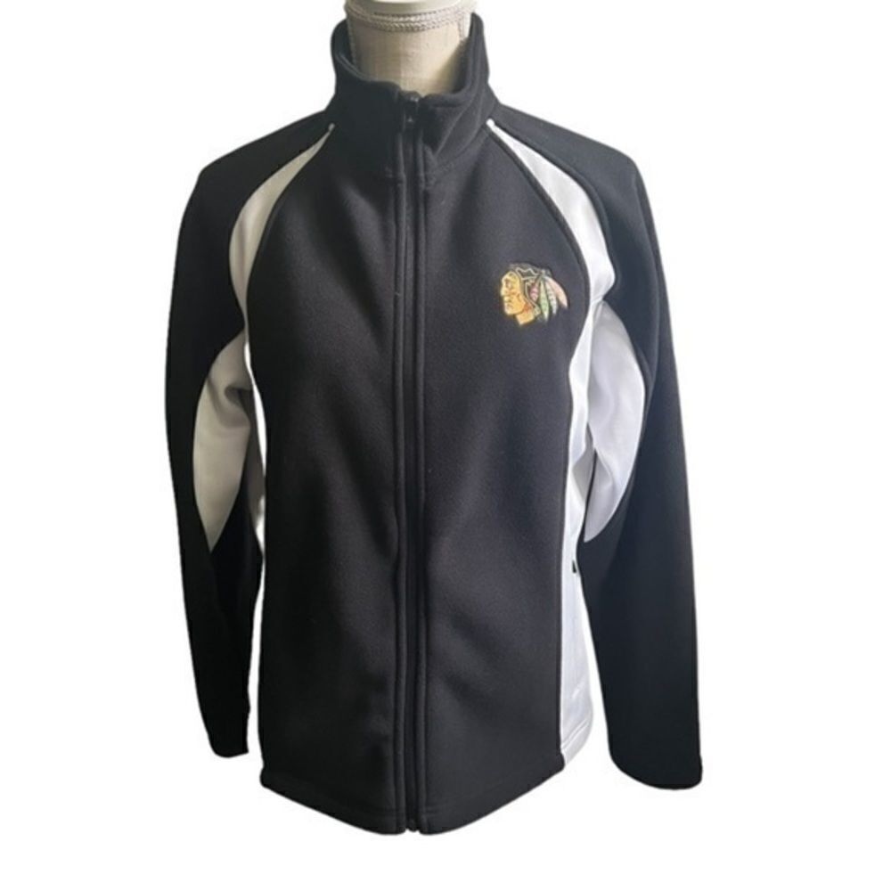 Chicago Blackhawks Like Brand New Women’s Medium Fleece Jacket with Pockets